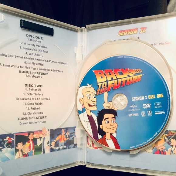 Back to the Future: The Complete Animated Series DVD Cartoon (Pre-Owned) 2 Discs - Picture 4 of 5